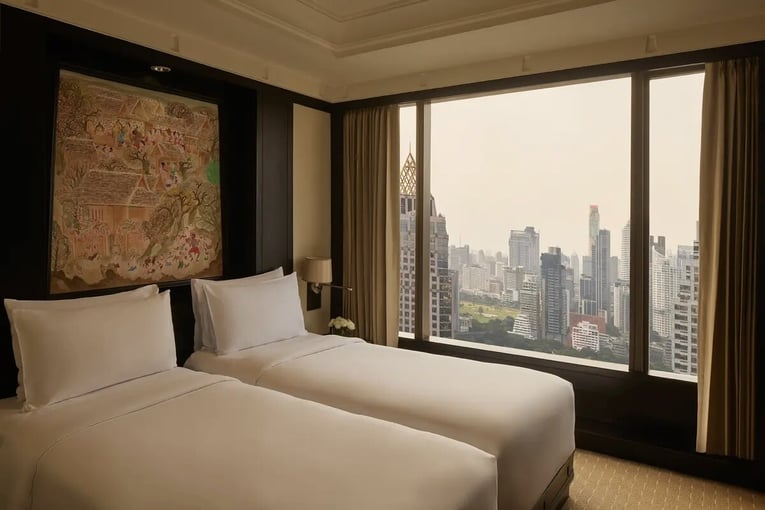 Banyan Tree Hotel Bangkok | Exclusive Tours B1U6 Banyan Tree Bangkok BTTHBK_Horizon Twin_Bedroom