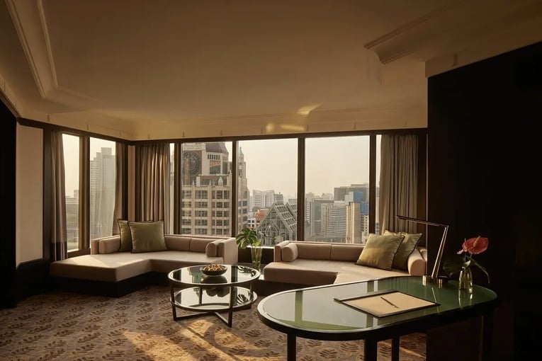 Banyan Tree Hotel Bangkok | Exclusive Tours B1U6 Banyan Tree Bangkok BTTHBK_Spa Sanctuary Suite_Living Room2