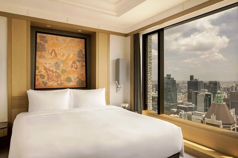 Banyan Tree Hotel Bangkok | Exclusive Tours BTTHBK_Panorama Club Park View King_Bedroom3