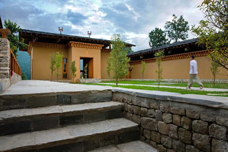 COMO Uma Punakha, Bhután – Paro | Exclusive Tours Main_Entrance