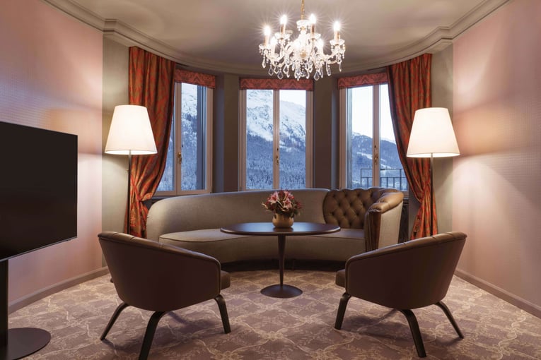 Carlton Hotel St Moritz, Švýcarsko – Svatý Mořic | Exclusive Tours Room12-2