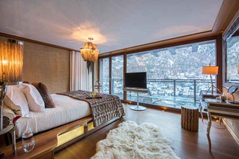 Chalet Zermatt Peak, Švýcarsko – Zermatt | Exclusive Tours Front Guest Suite 1