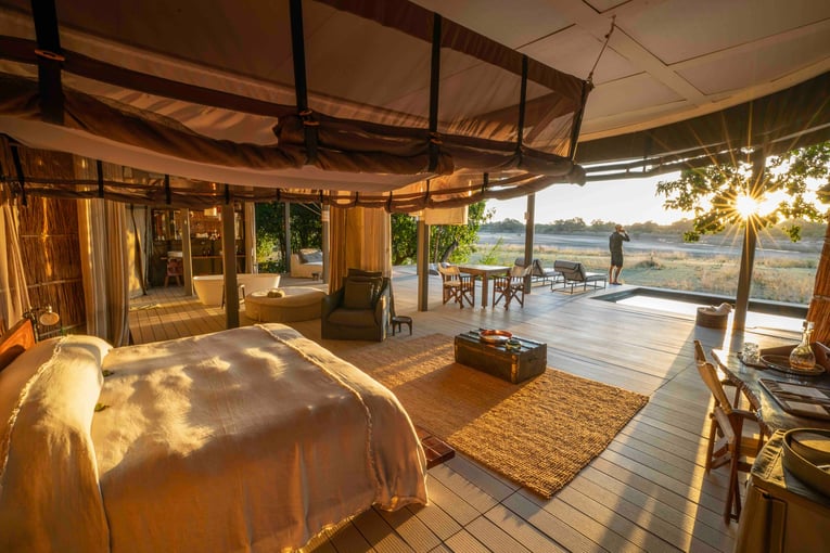 Chinzombo Luxury Safari Tent 8