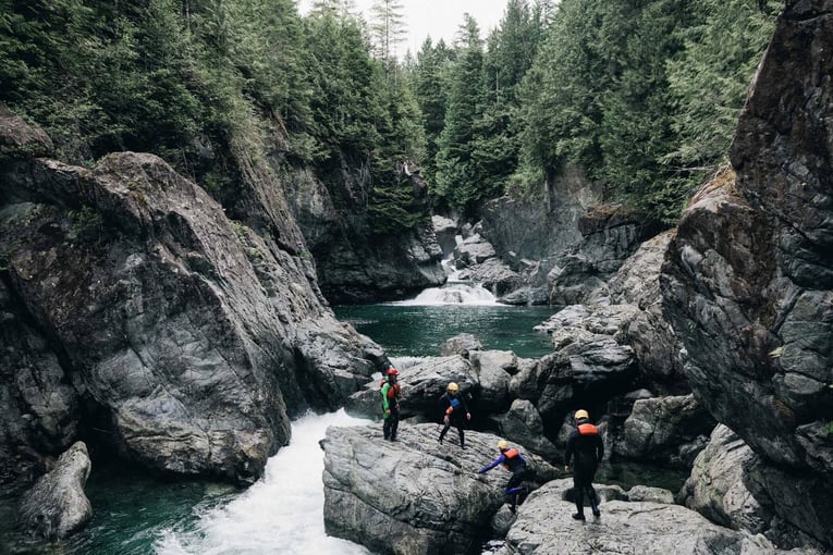 Clayoquot Wilderness Lodge, Kanada – Britská Kolumbie Canyoning-1