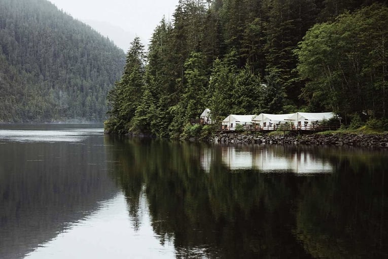 Clayoquot Wilderness Lodge, Kanada – Britská Kolumbie Tents-in-Landscape