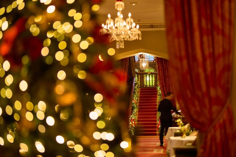 Dromoland Castle | Exclusive Tours Dromoland-Castle-Hotel-Christmas-scaled