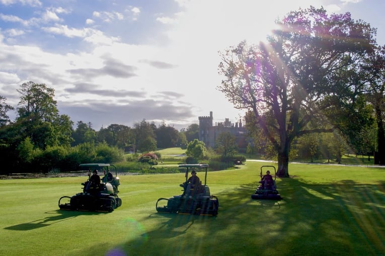 Dromoland Castle | Exclusive Tours Greenkeepers-on-Course-Image-2