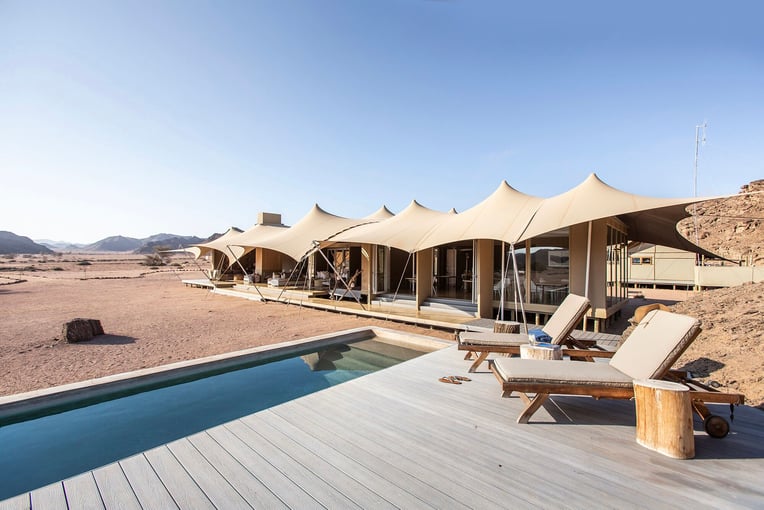 Hoanib Skeleton Coast Camp, Namibie – Kaokoveld | Exclusive Tours wilderness-hoanib-skeleton-coast-accommodation-pool