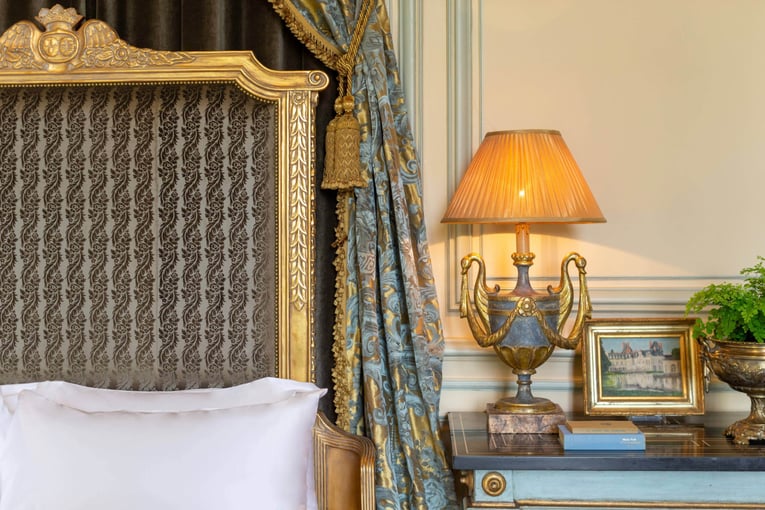 Hotel Château du Grand-Lucé – Francie | Exclusive Tours BaronsSuite7_Photo Credit Michael Spengler