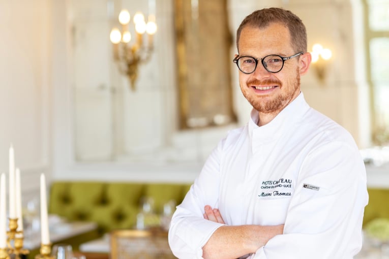 Hotel Château du Grand-Lucé – Francie | Exclusive Tours Chef Maxime Thomas 3