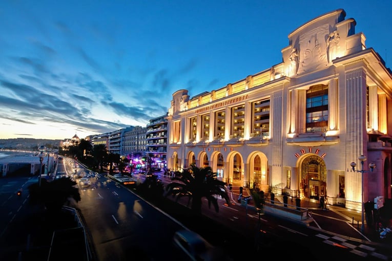 Hyatt Regency Nice Palais de la Méditerranée | Exclusive Tours NCEHR-P167-Facade.16x9