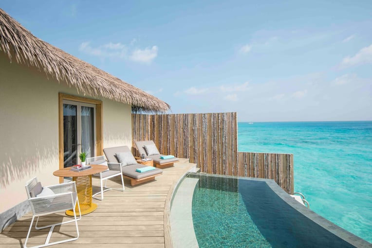 InterContinental Maldives - Overwater Villa with Pool - Outdoor Pool Deck