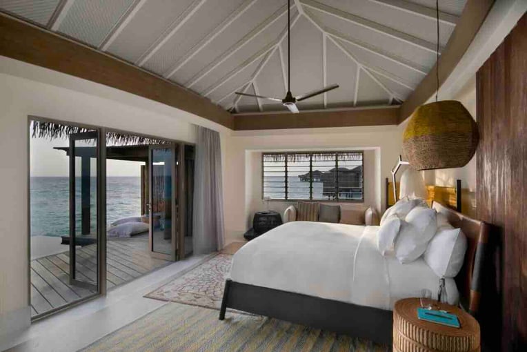 InterContinental Maldives -Bedroom - Overwater Pool Villa