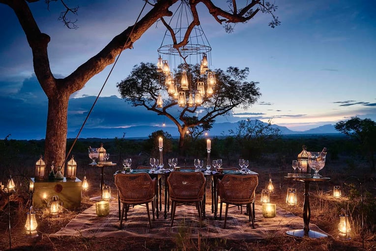 Malewane Lodge at Royal Malewane | Exclusive Tours Bush Dinner at Royal Malewane