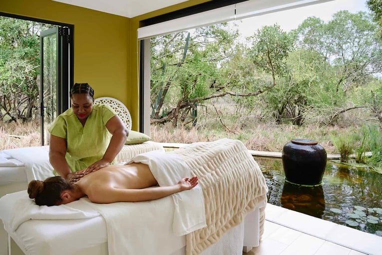 Malewane Lodge at Royal Malewane | Exclusive Tours Reflections Spa at Waterside