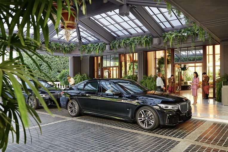 Mandarin Oriental, Bangkok - Arrival