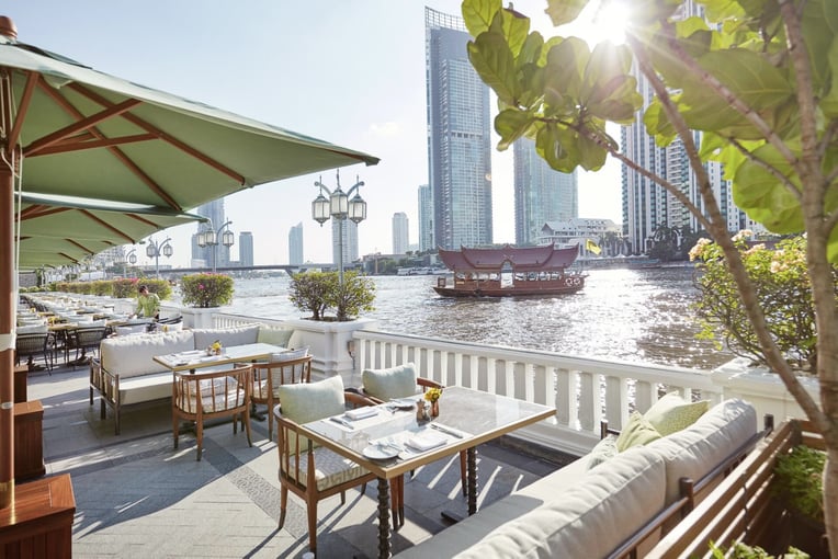 Mandarin Oriental, Bangkok, Thajsko – Bangkok The Verandah - outside