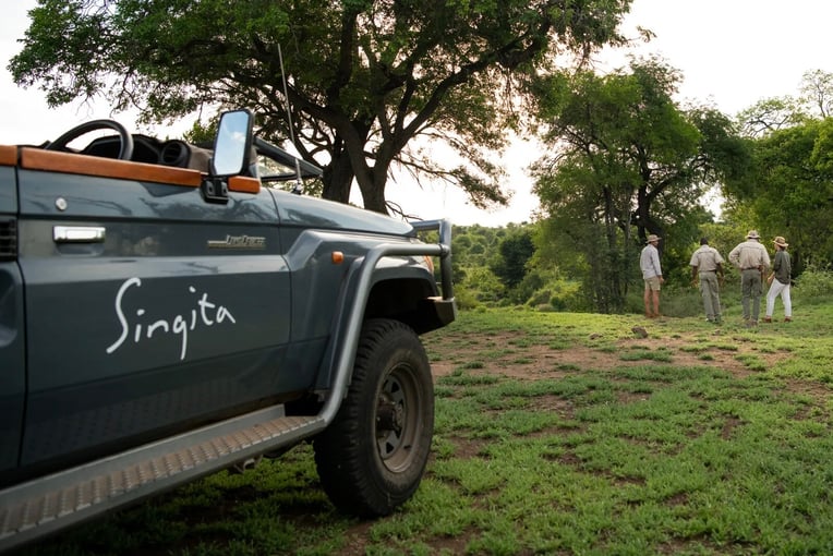 Singita Lebombo Lodge | Exclusive Tours SKNP_GAME_DRIVE_Bush_Walk_Ross_Couper-4-3