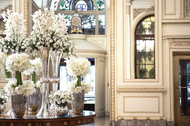 The Plaza Hotel, Spojené státy Americké – New York | Exclusive Tours Foyer_Flowers