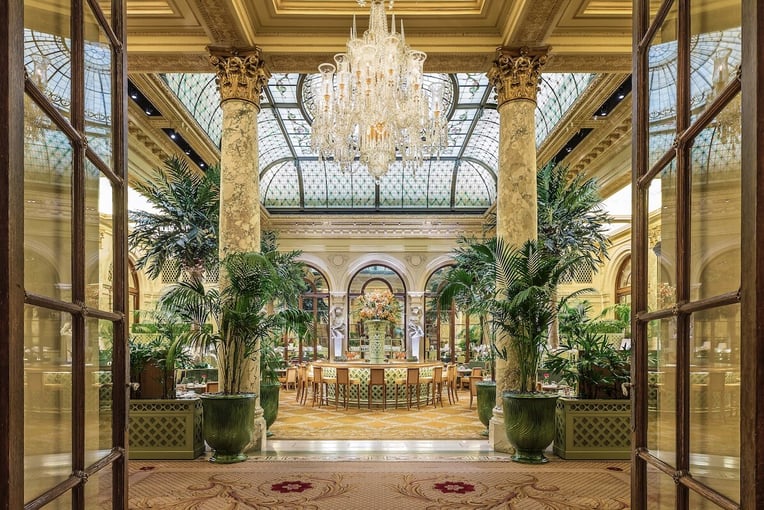 The Plaza Hotel, Spojené státy Americké – New York | Exclusive Tours The-Palm-Court-horizontal