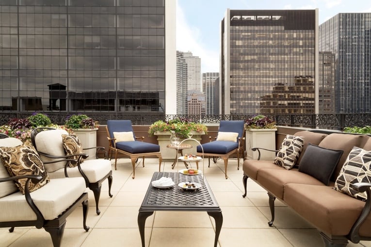 The Plaza Hotel, Spojené státy Americké – New York | Exclusive Tours The-Penthouse-Terrace