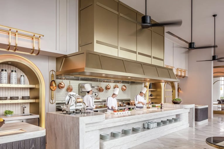 Waldorf Astoria Bangkok | Exclusive Tours Mid_WABKK_The Brasseries Showkitchen